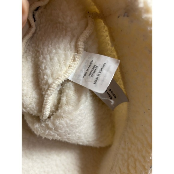 JCrew comfy cozy plush Sherpa 1/4 zip popover with 2 pockets size S - Picture 9 of 10